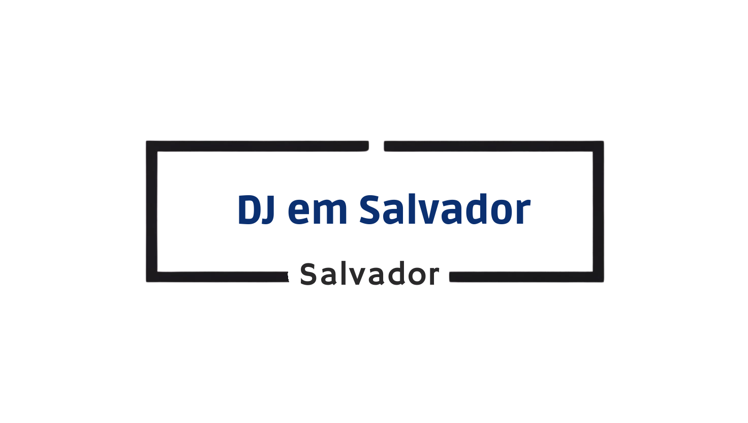 Dj em Salvador